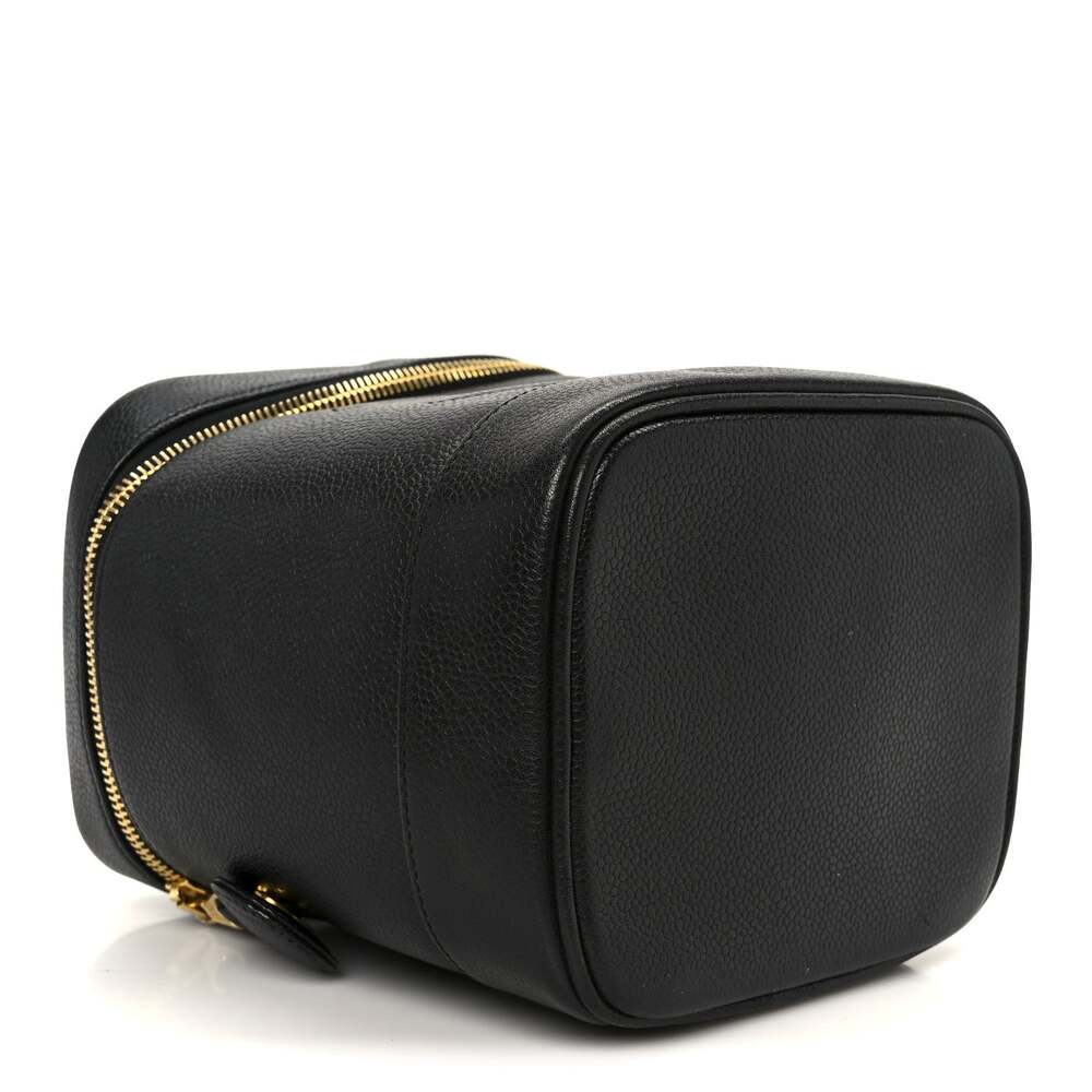 Chanel Caviar Vanity Cosmetic Case #242107C12B - Picture 4 of 11